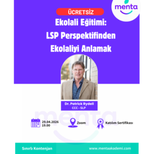 EKOLALİ EĞİTİMİ: LSP PERSPEKTİFİNDEN EKOLALİYİ ANLAMAK